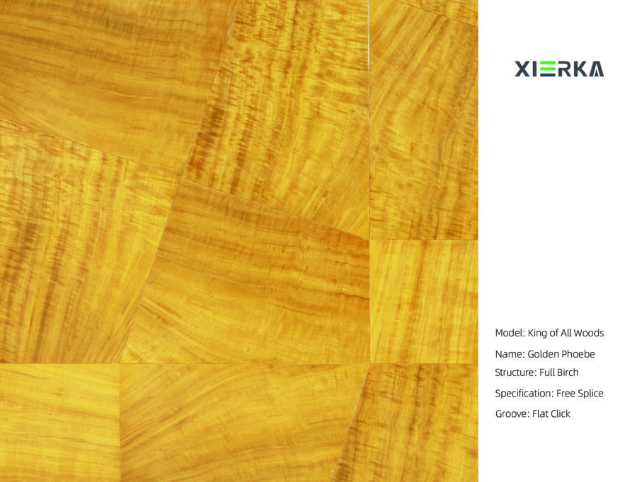 The King of Woods: Golden Silk Nanmu Parquet Flooring